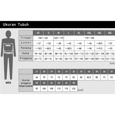 uniqlo size chart|uniqlo size chart indonesia.